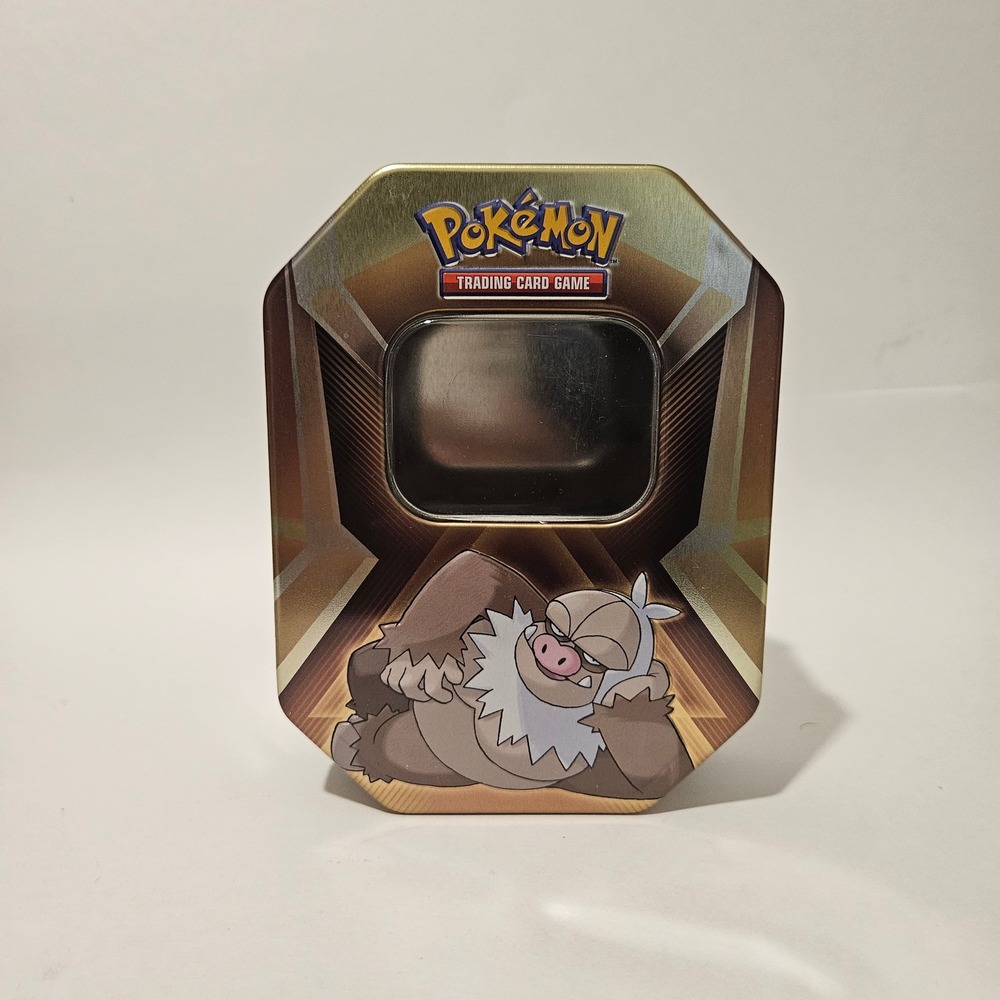 Pokemon TCG Slaking V Triple Whammy Collector Tin Empty Metal Storage Case 2024